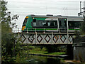 Railway bridge across the Soho Loop in Birmingham