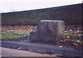 Old Milestone, A658, Harrogate Road; north of Park Road