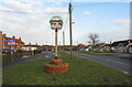 Wortwell village sign on High Road