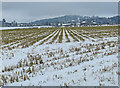 SO8178 : Snow covered farmland near Low Habberley by Mat Fascione