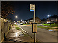 Chaucer Road from Chaucer Road bus stop, Pound Hill, Crawley