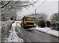 Snowplough at Trimpley