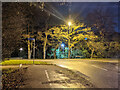 A branch of North Road meets Northgate Avenue, Crawley