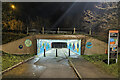 Woolborough Lane passes under A2011 Crawley Avenue