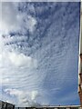 SP2965 : Cumulus and altocumulus clouds over Warwick by Robin Stott