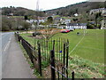 Kissing gate access to a football pitch, Lydbrook