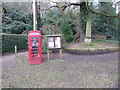 The war memorial in Lee Brockhurst village centre