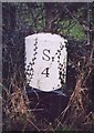 SD6888 : Old Milestone, Dentdale, W of Dent by Christine Minto
