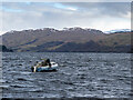 Yacht moored off Dalavich