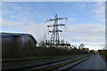 Pylon by busway