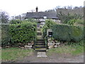 Old half timbered cottage in Lee Brockhurst