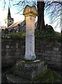 Old Wayside Cross outside the church of St. Ricarius in Aberford