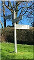 Direction Sign ? Signpost at Seaureaugh Mill