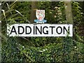 Addington village sign