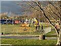 SN5613 : Childrenâs playground by Alan Hughes