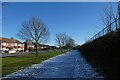 Pavement beside Hull Road