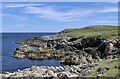 NB5537 : Coast below Cnoc Beag, Isle of Lewis by Claire Pegrum