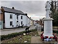 War memorial in Burbage