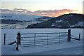 Snowy Gate above Spinningdale, Sutherland