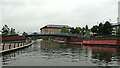 Canal in the Waterfront Business Park near Merry Hill, Dudley