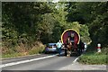 Horse-drawn caravan on Thorpe