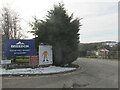 Entrance to Holme hall quarry.