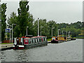 Moorings near Merry Hill, Dudley