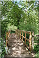 Footbridge over the River Glyme