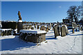 Bellie Kirkyard in Winter