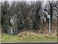 Kissing gate and footpath