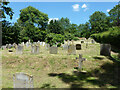 TQ1295 : Graveyard, Bushey by Robin Webster