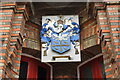 TM1473 : Eye town heraldic arms by Adrian S Pye