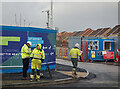 Site entrance, Calvert Lane, Hull