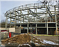 Leisure centre extension work, Haltemprice