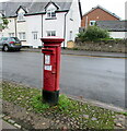 Queen Elizabeth II priority pillarbox, Maryport Street, Usk