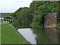 Overflow weir at Delph Locks No 5 near Brierley Hill