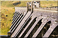 NN6039 : Eastern buttresses of dam at Lochan na Lairige by Trevor Littlewood