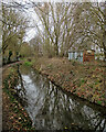 Snakey Path, the brook and a railway relic