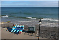 TG1543 : Paddle boards for hire, Sheringham by Hugh Venables