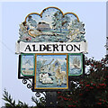 Alderton village sign