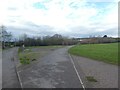 Junction of paths, Eastern Fields, Exeter