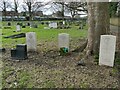 SE3130 : Hunslet cemetery - CWGC headstones in the western cemetery by Stephen Craven