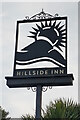 Inn sign, Hillside Inn, Pound Hill, Crawley