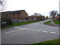 Junction of Chedworth Close and Chedworth Drive, Warndon, Worcester