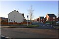 Houses of Creighton Avenue at Dalton Avenue junction