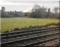 Railway near Mickle Trafford