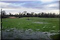 Flooded field near Plemstall