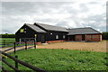 Scout hut near Burley Road Farm