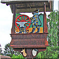 Horringer cum Ickworth village sign (detail)