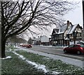 Binley Road eastwards past The Biggin Hall public house